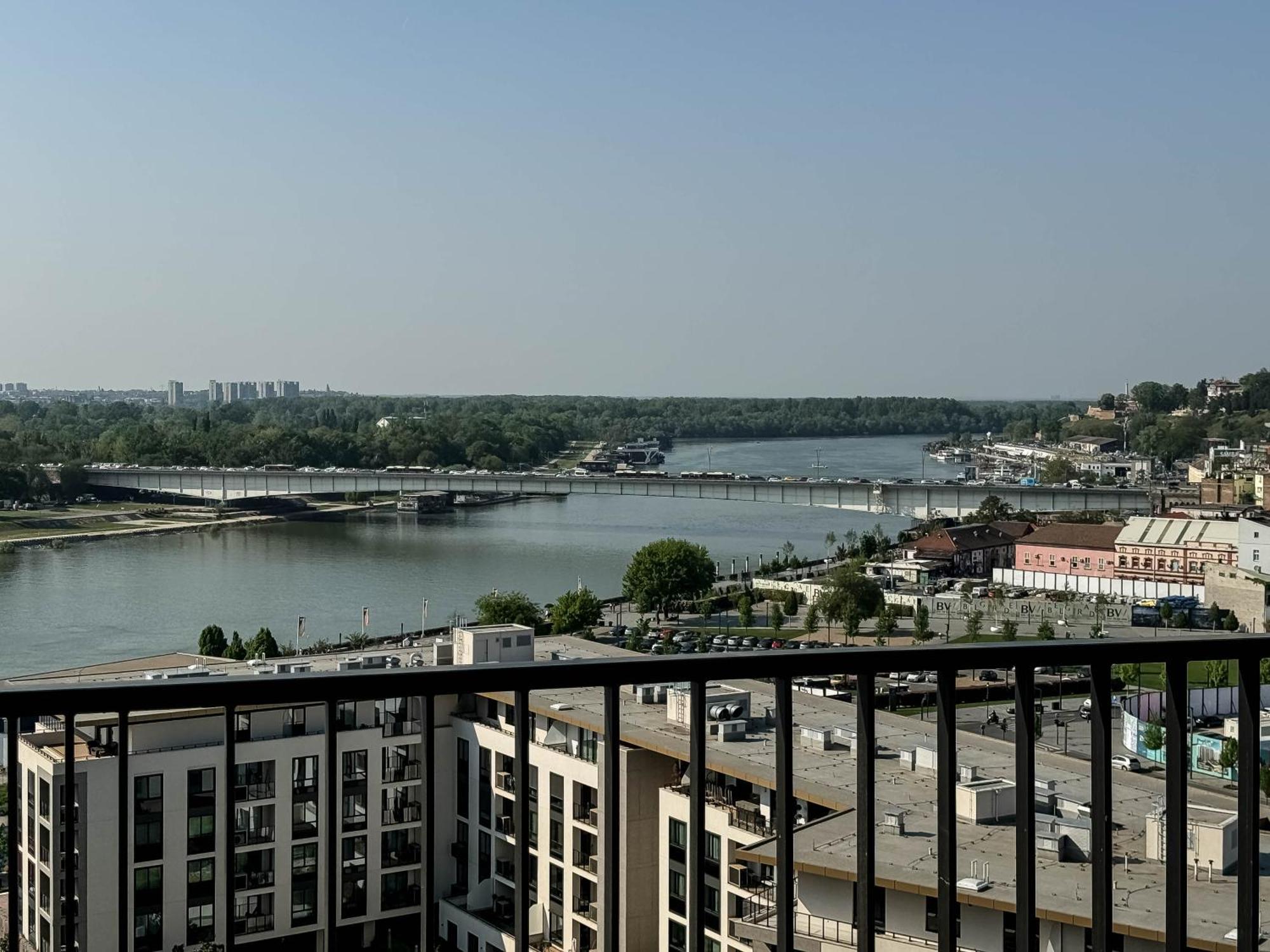 Belgrade Waterfront - Beograd Na Vodi - Metropolitan Luxury Apartments Dış mekan fotoğraf