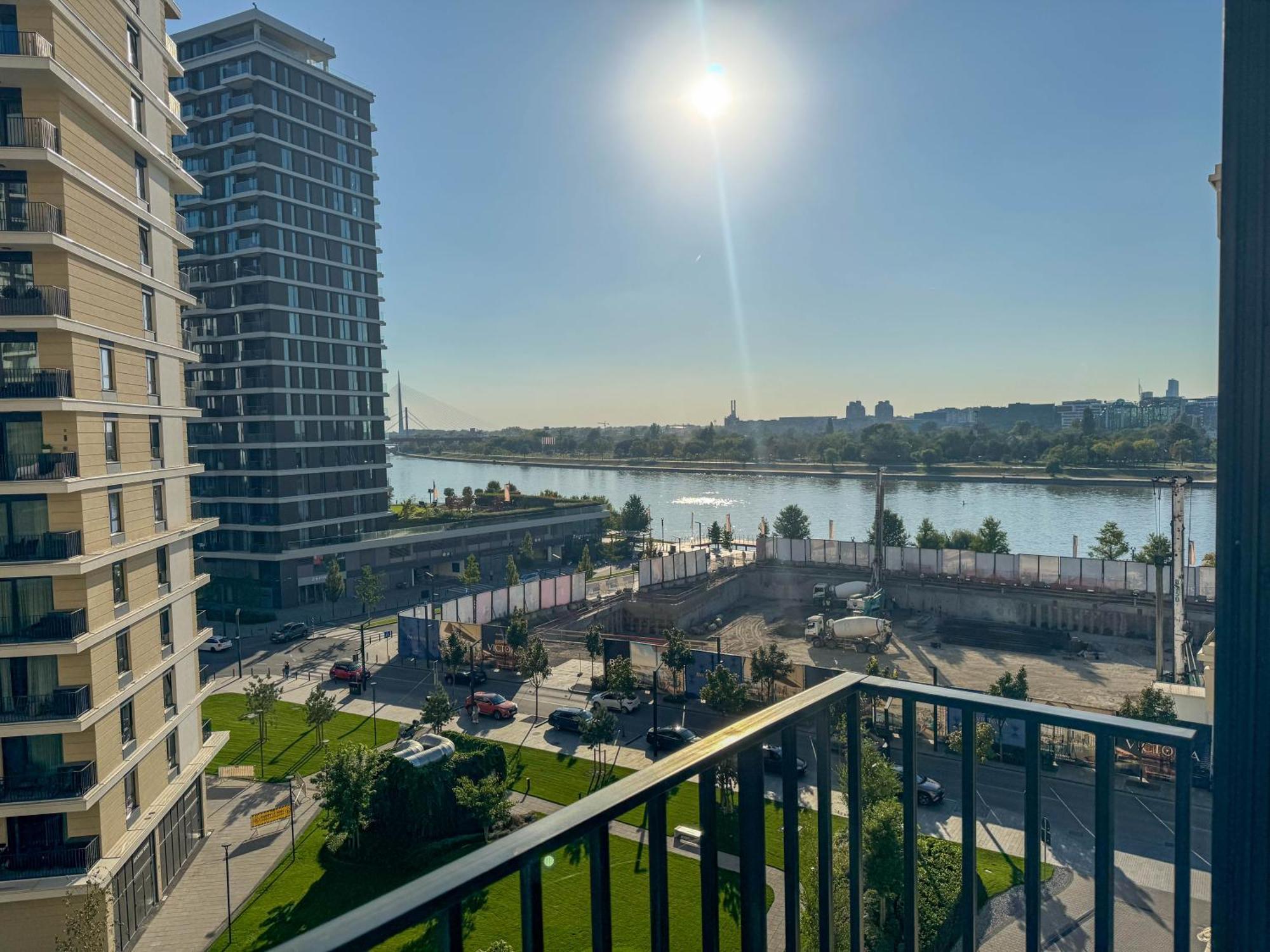 Belgrade Waterfront - Beograd Na Vodi - Metropolitan Luxury Apartments Dış mekan fotoğraf