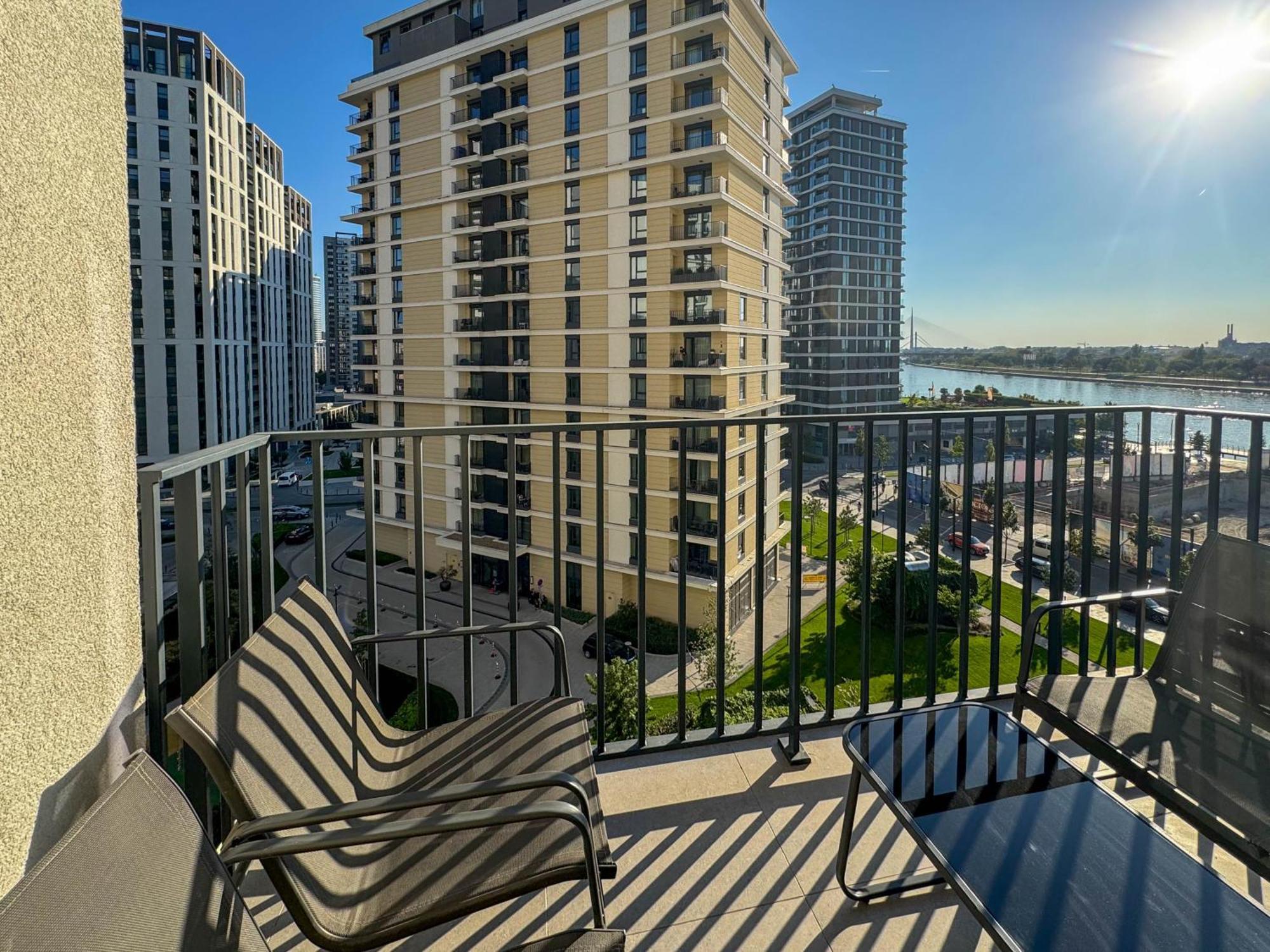 Belgrade Waterfront - Beograd Na Vodi - Metropolitan Luxury Apartments Dış mekan fotoğraf